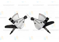 Шифтер Shimano Altus М370 лев/прав 3х9ск тр+оплетк серебро ESLM370PAS Шифтер Shimano Altus М370 лев/прав 3х9ск тр+оплетк серебро ESLM370PAS
