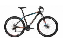 Велосипед Bulls Wildtail Disc 27.5 (2017) black matt (orange/i-grey/cyan)