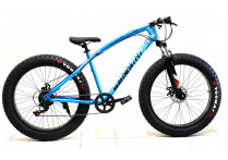 Велосипед Fatbike Beinaiqi синий на спицах
