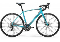Велосипед Merida Ride Disk 100 Juliet Silk Petrol Blue/Black (2017)
