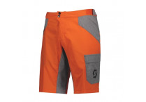 Шорты Trail Flow с памп. exotic orange/light grey