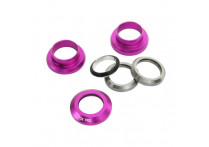 Рулевая колонка Fox стандарт 1 1/8 silver/purple