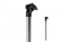 PROMAX Штырь подседельный SP-279 алюм., D:31,6 х L:400мм, смещение 25мм, угол -10° - +18°, 2 болта, серебристый