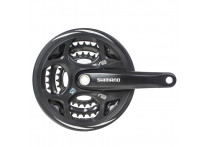 Система Shimano Altus, M311, 175мм, Кв, 42/32/22T, черн
