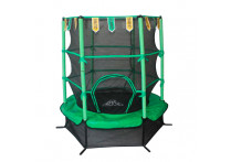 Батут DFC JUMP KIDS 55' зеленый, сетка (137см)
