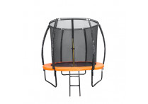 Батут DFC KENGOO II 10ft внутр.сетка, лестница, оранж/черн (305см) Батут DFC KENGOO II 10ft внутр.сетка, лестница, оранж/черн (305см)