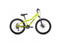 Велосипед 24' Altair MTB HT 24 2.0 disc 6 ск 20-21 г 39021 12' Черный/Бирюзовый/RBKT11N4P002