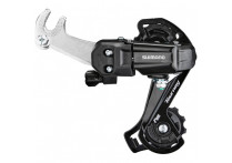 Переключатель задний Shimano Tourney TY200 SS 6/7ск крепление на ось черный уп ARDTY200SSLB