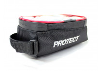 Велосумка на раму, р-р 19х9х10 см, цвет черный, PROTECT