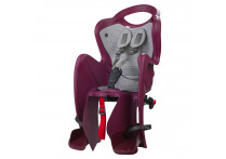 BELLELLI Сидение заднее Mr Fox Clamp PLUM LUX, до 22кг BELLELLI Сидение заднее Mr Fox Clamp PLUM LUX, до 22кг