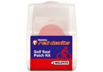 WELDTITE Аптечка RED DEVIL, 6 круглых суперзаплаток-самоклеек, шкурка, блистер (Англия)
