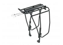 TOPEAK Super Tourist DX Tubular Rack с держателями боковых сумок, для дисковых тормозов, черный