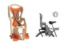 Bellelli Pepe Clamp, бежевое с оранжевой вставкой до 22кг Bellelli Pepe Clamp, бежевое с оранжевой вставкой до 22кг