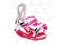 Сноуборд. крепления ELFGEN Trick pink