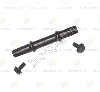 Вал каретки под квадрат 126mm DN3T