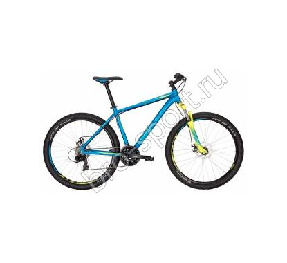 Велосипед Bulls Wildtail Disc (2017) blue matt (cyan/neon yellow)
