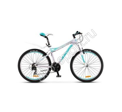 Велосипед Stels Miss-8300 V Белый/Бирюзовый (16 г)