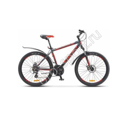 Велосипед Stels Navigator 630 MD V010 Серый/Черный/Красный