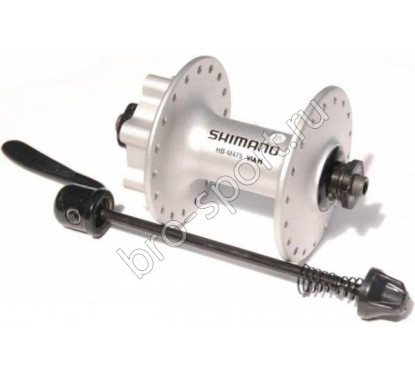 Втулка передняя Shimano M475 32 отв QR серебро EHBM475BS5				