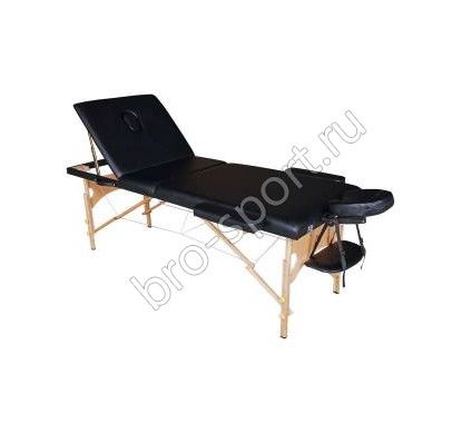 Массажный стол  DFC Nirvana Relax Pro черный