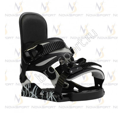 Сноуборд.крепления Bonza Zombi XL Black/White