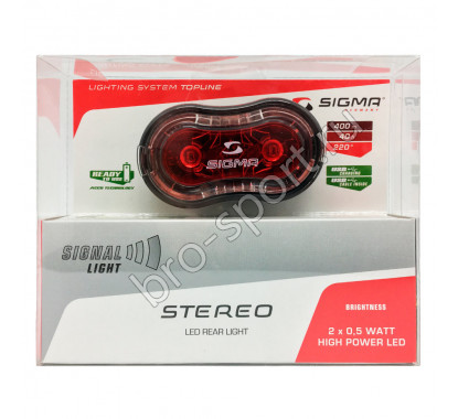 Фонарь задний Sigma Stereo