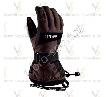 Лыжные перчатки Viking Defender Brown