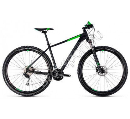 Велосипед CUBE AIM SL 27.5 (black'n'flashgreen) 2018