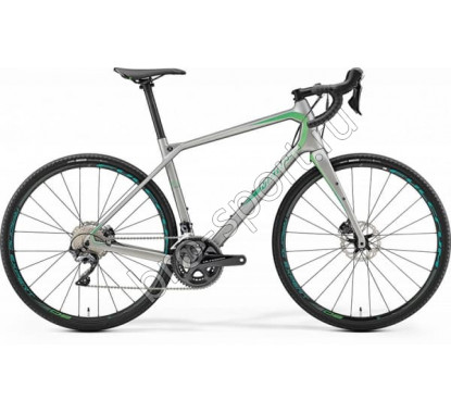 Велосипед Merida SILEX 7000 Matt Metallic Grey (Green) 2019
