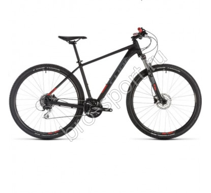 Велосипед CUBE AIM RACE 29 (black'n'red) 2019