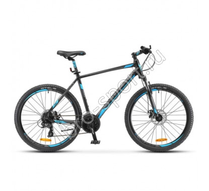 Велосипед Stels Navigator 630 MD V020 Антрацитовый/Синий (LU085201)