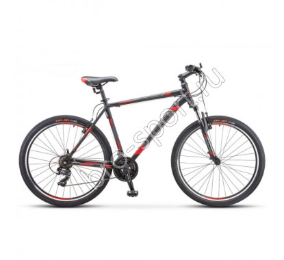 Велосипед Stels Navigator 700 V V020 Черный/красный 27.5 (LU093447)