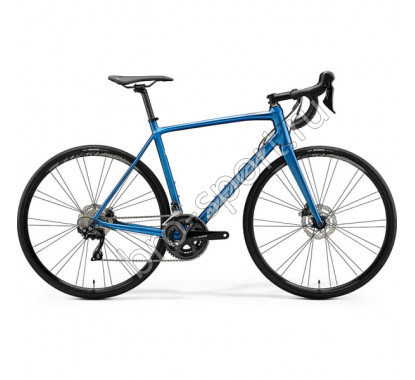 Велосипед Merida Scultura Disc 400 SilkLightBlue/Silver-Blue 2020