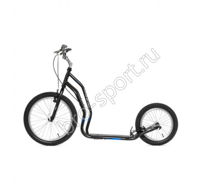 Самокат Yedoo Mezeq Vbr New Черный/синий