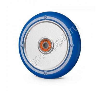 Колесо Hipe Flat Solid logo 110мм Черный/синий