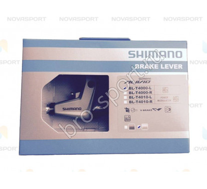 Ручка тормозная Shimano Alivio T4000 левая серебро EBLT4000LS				