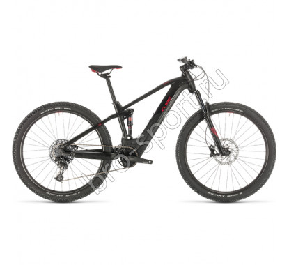 Велосипед CUBE STEREO HYBRID 120 PRO 500 29 (black'n'red) 2020