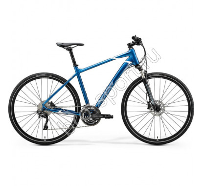 Велосипед Merida Crossway 500 SilkLightBlue/Silver-Blue 2020
