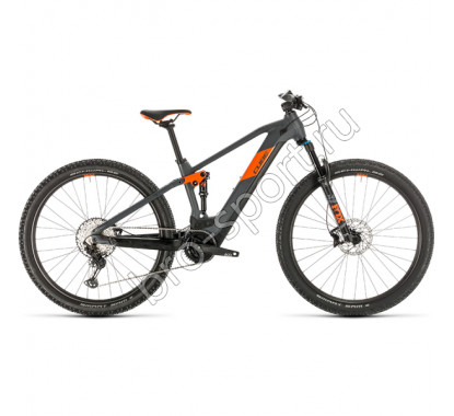Велосипед CUBE STEREO HYBRID 120 RACE 625 29 (grey'n'orange) 2020