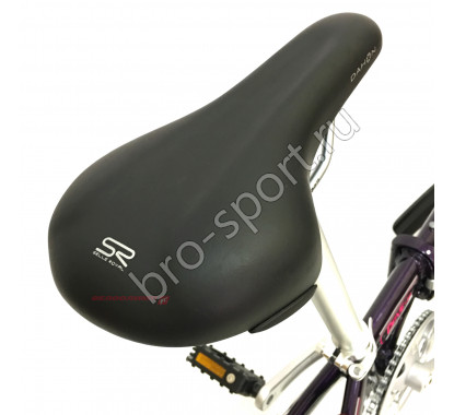 Складной велосипед Dahon Dove Uno темно-фиолетовый, 1 скорость, колеса 14