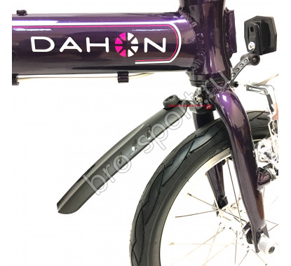 Складной велосипед Dahon Dove Uno темно-фиолетовый, 1 скорость, колеса 14