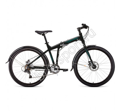 Велосипед 26' Forward Tracer 26 2.0 disc AL 19-20 г 34284 19' Черный/Бирюзовый/RBKW0R667007