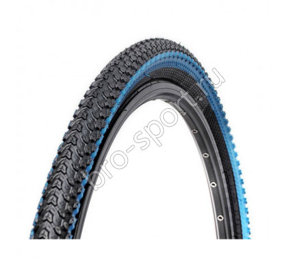 Велопокрышка 26' Trix 26х2,125 725 black/blue XYD-001-008
