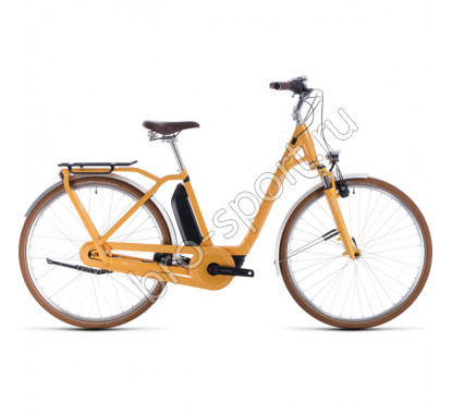 Велосипед CUBE ELLA CRUISE HYBRID 400 (yellow'n'white) 2020