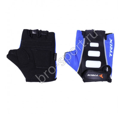 Велоперчатки Trix LCL-K-65110 BLUE 38416 S
