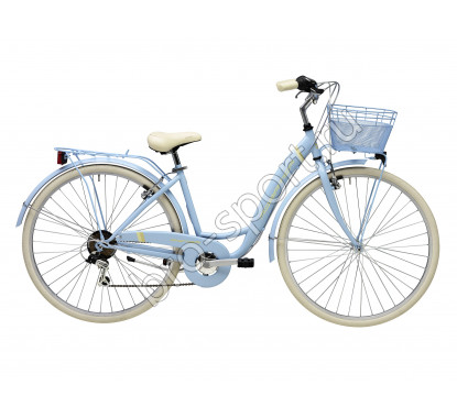 Велосипед Adriatica PANDA 26 Lady, рама сталь, 6 ск., матовый зелёный