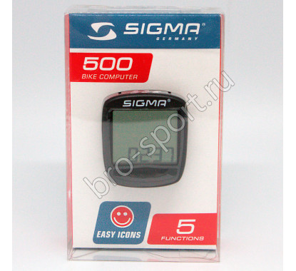 Велокомпьютер Sigma 500 Baseline