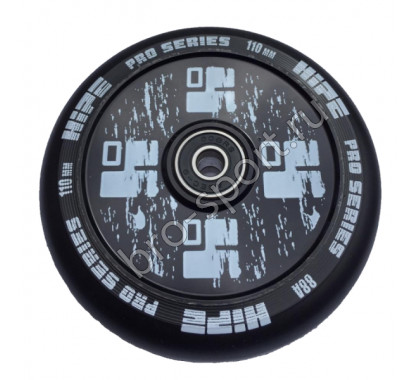 Колесо HIPE H4 110mm разбор Черный/черный