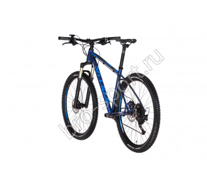 Горный велосипед Kellys Thorx 70 синий, размер рамы: 19