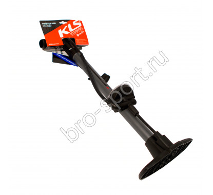 Насос ручной напольный KELLYS TWISTER PRO, пластик, двойная головка под presta/schrader/dunlop, 3,5